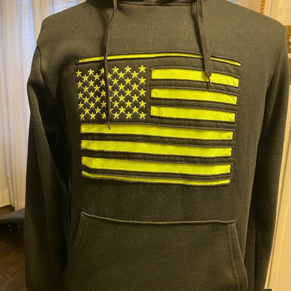 New, Workforce Gear U.S.A. Flag Hoodie